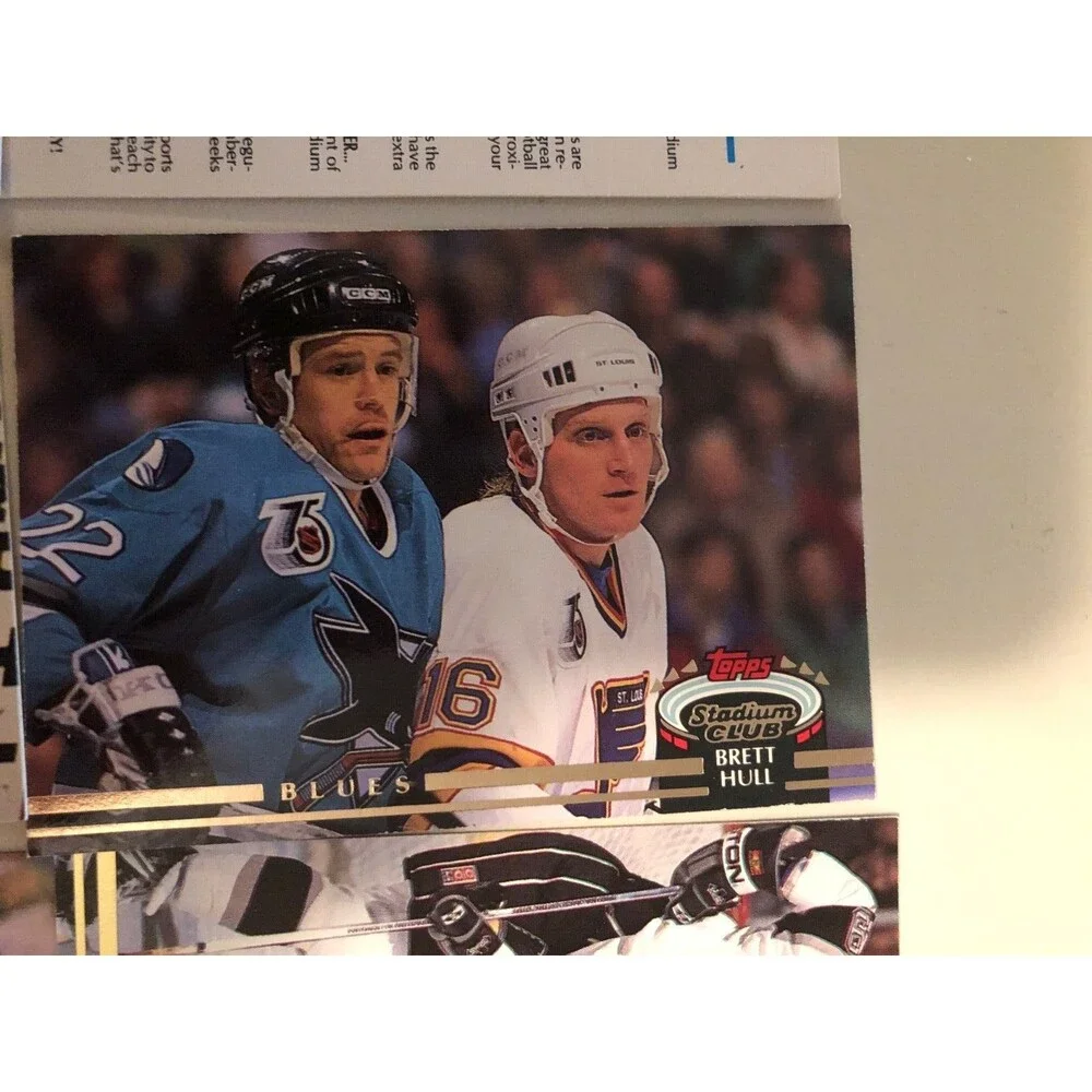 Stadium Club NHL Cards Lot of‎ 14 Gretzky-Hull-Janey, etc.
